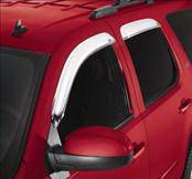 AVS - Chevrolet S10 AVS Ventvisor Deflector - Chrome - 2PC - 682127