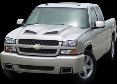 Chevrolet Avalanche APM Fiberglass Functional Hood Painted 811220