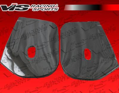 VIS Racing - Honda S2000 VIS Racing Racing Series Carbon Door Panel - 00HDS2K2DRS-074C