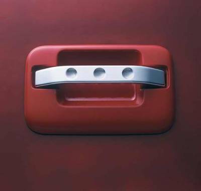 All Sales - All Sales Chrome Billet Door Handle Replacements - Dimple Handle - Pair - 575C