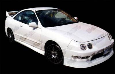 VIS Racing - Acura Integra VIS Racing Techno R Front Lip - 94ACINT2DTNR-011