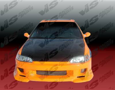 VIS Racing - Honda Civic VIS Racing Strada F1 Front Bumper - 96HDCVC2DSF1-001