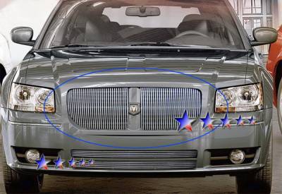 APS - Dodge Magnum APS Billet Grille - Upper - Aluminum - D85037V