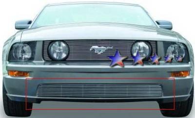 APS - Ford Mustang APS Billet Grille - Bumper - Aluminum - F66014A