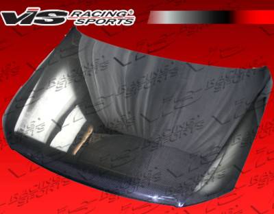 VIS Racing - Volkswagen Passat VIS Racing OEM Black Carbon Fiber Hood - 06VWPAS4DOE-010C