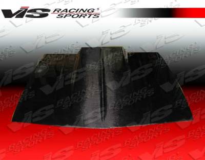 VIS Racing - Chevrolet Camaro VIS Racing Cowl Induction Black Carbon Fiber Hood - 82CHCAM2DCI-010C