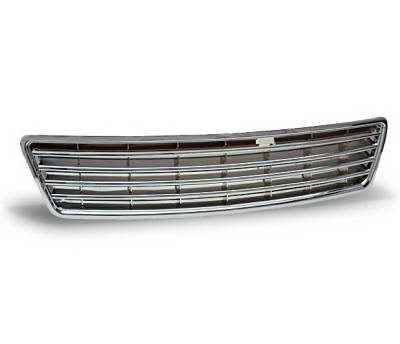 4CarOption - Audi A6 4CarOption Front Hood Grille - GR-A69804-CR