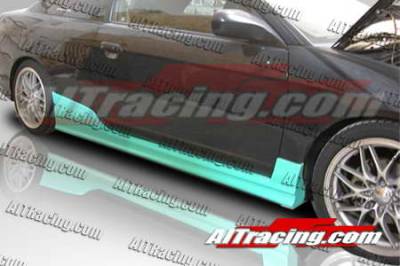 AIT Racing - Honda Civic 2DR AIT Racing BCN1 Style Side Skirts - HC01HIBCN1SS2