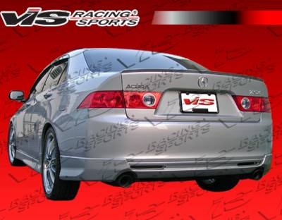 VIS Racing - Acura TSX VIS Racing Euro R Rear Lip - 06ACTSX4DEUR-012