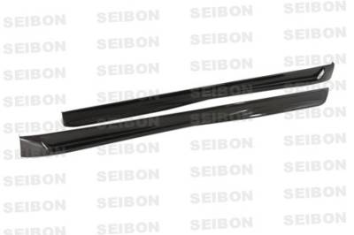 Seibon - Volkswagen Golf GTI Seibon TT Style Carbon Fiber Side Skirts - SS0607VWGTI-TT