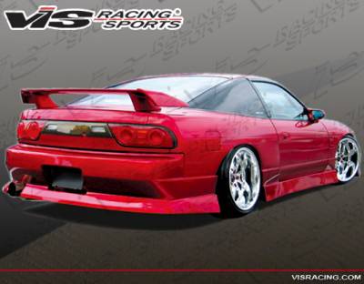 VIS Racing - Nissan 240SX HB VIS Racing Werk 9 Rear Bumper - 89NS240HBWK9-002