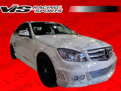 VIS Racing - Mercedes-Benz C Class VIS Racing VIP Side Skirts - 08MEC634DVIP-004