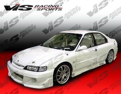 VIS Racing - Honda Accord 2DR VIS Racing Z1 boxer Side Skirts - 94HDACC2DZ1-004