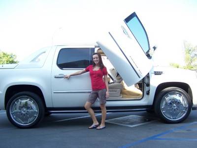 Vertical Doors Inc - Cadillac Escalade Vertical Doors Inc Vertical Lambo Door Kit - VDCCADEXT07