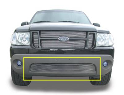 T-Rex - Ford Expedition T-Rex Bumper Billet Grille Insert - 13 Bars - 25653