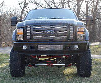 Street Scene - Ford F250 Street Scene Chrome Grille Generation 1 Bumper Cover - 950-78839