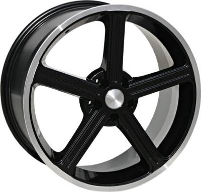 Steeda - Ford Mustang Steeda Black Ultra Lite Wheel