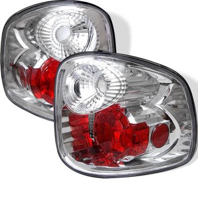 Spyder - Ford F150 Spyder Euro Style Taillights - Chrome - 111-FF15097FS-C