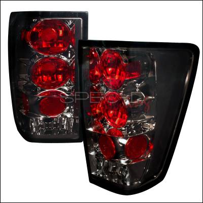 Spec-D - Nissan Titan Spec-D Altezza Taillights - Smoke - LT-TIT04G-TM