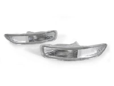 Depo - Toyota Corolla Clear DEPO Bumper Signal Light