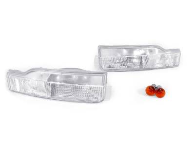 Depo - Pontiac Sunfire 2D Coupe Clear DEPO Bumper Signal Light