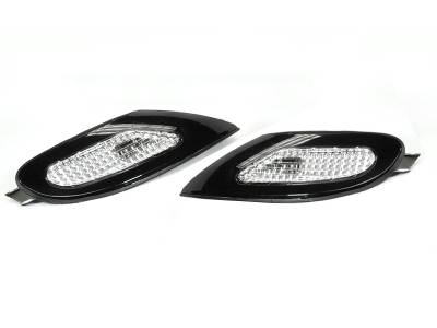 Depo - Toyota Celica Crystal Black Trim DEPO Clear Corner Light