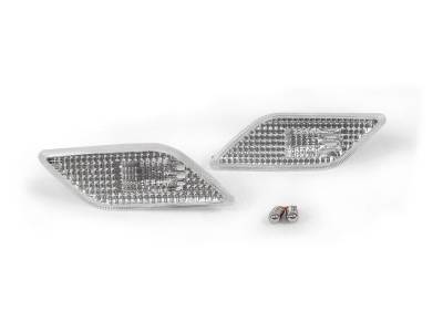 Depo - Mercedes W212 E- Class 4D/5D Crystal Clear Front DEPO Bumper Light