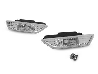 Depo - Mercedes W218 Cls Class Clear DEPO Bumper DEPO Side Marker Lights