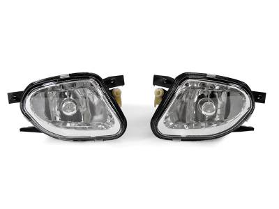 Depo - Mercedes W211 Non-Amg / Non-Sport Pkg. Am DEPO Fog Lights + Bulbs