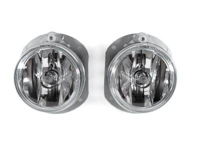 Depo - Mercedes W211/03-06 W209/06 W219 Crystal DEPO Fog Lights + Bulbs