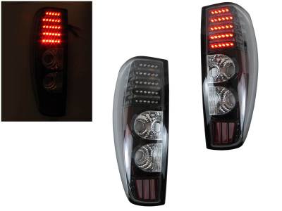 Depo - Chevy Colorado / Gmc Canyon Led Black DEPO Tail Lights Set