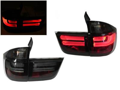 Depo - BMW X5 E70 Lci Style Smoke Led DEPO Tail Light