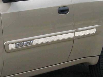 QAA - GMC ENVOY 4dr QAA Stainless 6pcs Rocker Panel Trim TH42293