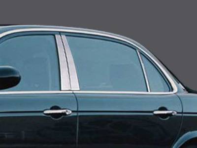 QAA - JAGUAR XJ 4dr QAA Stainless 6pcs Pillar Trim PP24095