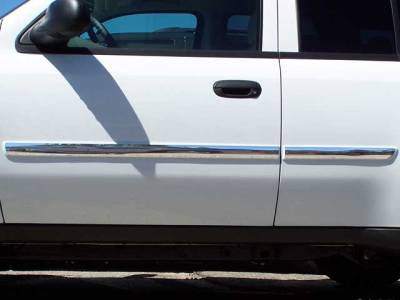 QAA - CHEVROLET TRAILBLAZER 4dr QAA Stainless 4pcs Rocker Panel Trim TH47165