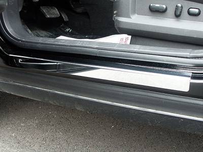 QAA - LINCOLN MKX 4dr QAA Stainless 4pcs Door Sill Trim DS47610