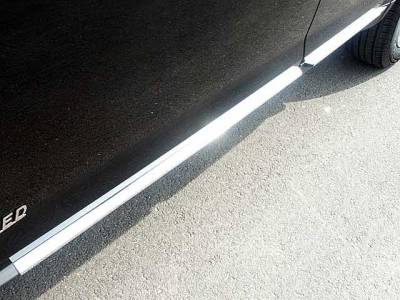 QAA - LINCOLN MKX 4dr QAA Stainless 4pcs Rocker Panel Trim TH47610