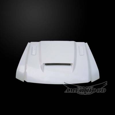 AmeriHood - Ford F-350 SSK-Style AmeriHood Ram Air Hood F3599AHSSKFHWD