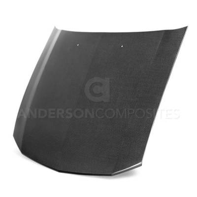 Anderson Carbon - Ford Mustang Type-OE Anderson Composites Fiber Body Kit- Hood AC-HD0506FDMU-OE