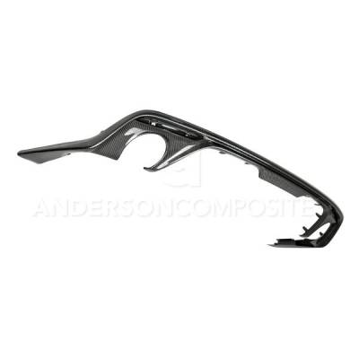 Anderson Carbon - Ford Mustang Type-OE Anderson Composites Fiber Rear Bumper Diffuser AC-RL15FDMU-AO