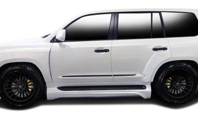 Aero Function - Lexus LX AF-1 Aero Function (GFK) Side Skirts Wide Body Kit 112291