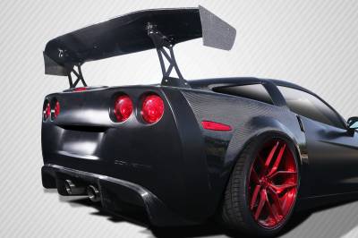 Carbon Creations - 74" Universal VRX V.1 Short 9pcs Carbon Fiber Body Kit-Wing/Spoiler!!! 113273