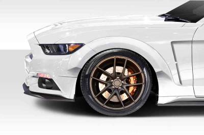 Duraflex - Ford Mustang KT Wide Body Duraflex Wide Front Fender Flares 114951