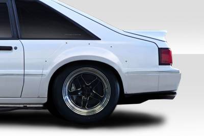 Duraflex - Ford Mustang C Tech 2" Wide Duraflex Rear Fender Flares 115961