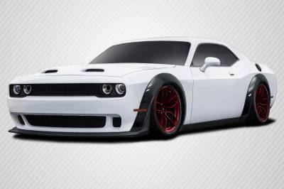 Carbon Creations - Dodge Challenger Demon Carbon Fiber Wide Fender Flares 116359