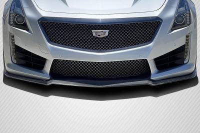 Carbon Creations - Cadillac CTS-V Alpha Carbon Fiber Front Bumper Lip Body Kit 117437