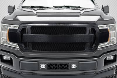 Carbon Creations - Ford F150 Rocky Carbon Fiber Creations Grill/Grille 117195