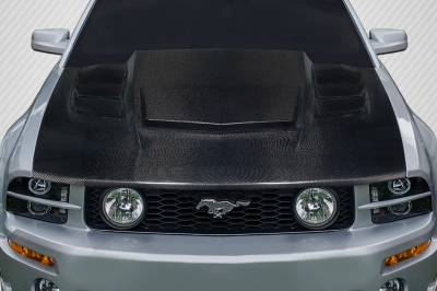 Carbon Creations - Ford Mustang Interceptor Carbon Fiber Creations Body Kit- Hood 118077