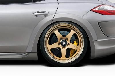 Duraflex - Porsche Panamera Aiming Duraflex Rear Fender Flares 119102