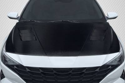 Carbon Creations - Hyundai Elantra Kima Carbon Fiber Creations Body Kit- Hood 118923